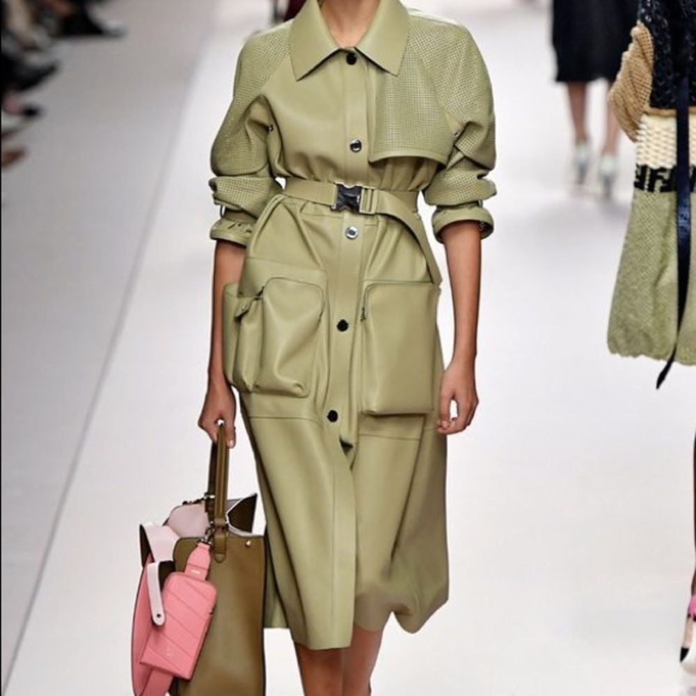 Gorgeous Authentic Fendi trench. Brand new w/tag